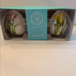 Martha Stewart Tulip Flower Eggs Spring Eggs Set 3